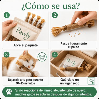 Bastoncitos de Matatabi Naturales
